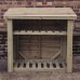 Heavy Duty 4x 4 Log Store with Kindling Shelf